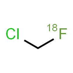 ChemSpider 2D Image | Chloro[(~18~F)fluoro]methane | CH2Cl18F