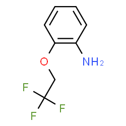 ChemSpider 2D Image | 2-(2,2,2-Trifluoroethoxy)aniline | C8H8F3NO