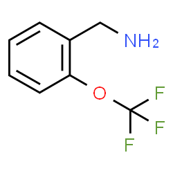 ChemSpider 2D Image | 1-[2-(Trifluoromethoxy)phenyl]methanamine | C8H8F3NO