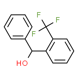 ChemSpider 2D Image | 2-(Trifluoromethyl)benzhydrol | C14H11F3O