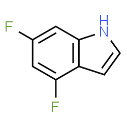ChemSpider 2D Image | 4,6-Difluoroindole | C8H5F2N