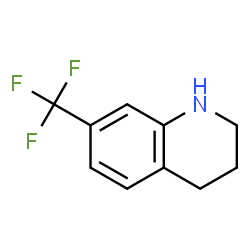 ChemSpider 2D Image | 7-(Trifluoromethyl)-1,2,3,4-tetrahydroquinoline | C10H10F3N