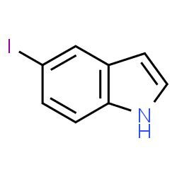 ChemSpider 2D Image | 5-Iodoindole | C8H6IN