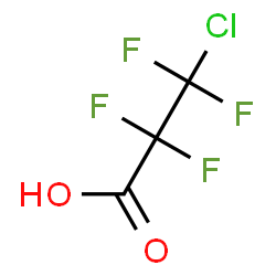 ChemSpider 2D Image | 3-Chlorotetrafluoropropionic acid | C3HClF4O2