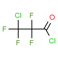 ChemSpider 2D Image | 3-Chloro-2,2,3,3-tetrafluoropropanoyl chloride | C3Cl2F4O