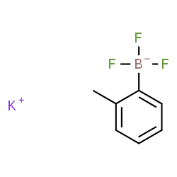 ChemSpider 2D Image | Potassium o-Tolyltrifluoroborate | C7H7BF3K