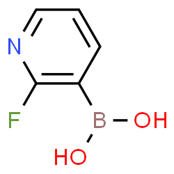 ChemSpider 2D Image | 2-Fluoro-3-pyridineboronic acid | C5H5BFNO2