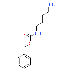 ChemSpider 2D Image | Benzyl (4-aminobutyl)carbamate | C12H18N2O2