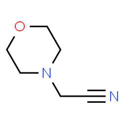 ChemSpider 2D Image | 2-morpholinoacetonitrile | C6H10N2O
