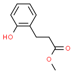 ChemSpider 2D Image | Methyl 3-(2-hydroxyphenyl)propanoate | C10H12O3