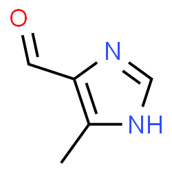 ChemSpider 2D Image | 4-Methyl-5-Imidazolecarboxaldehyde | C5H6N2O