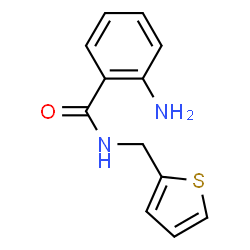 ChemSpider 2D Image | 2-Amino-N-(2-thienylmethyl)benzamide | C12H12N2OS