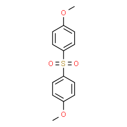 ChemSpider 2D Image | Bis(4-methoxyphenyl) sulfone | C14H14O4S