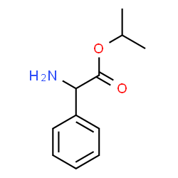 ChemSpider 2D Image | Isopropyl amino(phenyl)acetate | C11H15NO2
