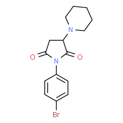 ChemSpider 2D Image | MFCD00030959 | C15H17BrN2O2
