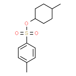 ChemSpider 2D Image | 4-Methylcyclohexyl 4-methylbenzenesulfonate | C14H20O3S