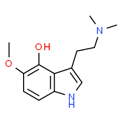 ChemSpider 2D Image | 4-Hydroxy-5-methoxydimethyltryptamine | C13H18N2O2