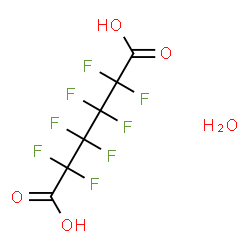 ChemSpider 2D Image | Perfluoroadipic acid hydrate | C6H4F8O5