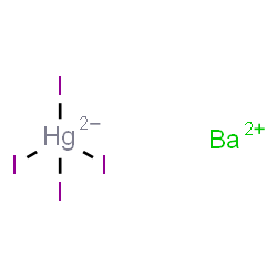 ChemSpider 2D Image | Barium tetraiodomercurate(2-) | BaHgI4