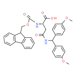 ChemSpider 2D Image | Fmoc-Asn(Dod)-OH | C34H32N2O7