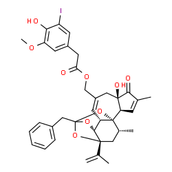 ChemSpider 2D Image | I-RTX | C37H39IO9