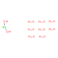 ChemSpider 2D Image | Dihydroxybarium octahydrate | H18BaO10