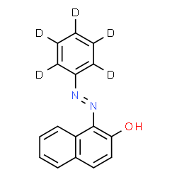 ChemSpider 2D Image | Sudan I-d5 | C16H7D5N2O