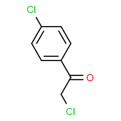 ChemSpider 2D Image | 2,4'-dichloroacetophenone | C8H6Cl2O