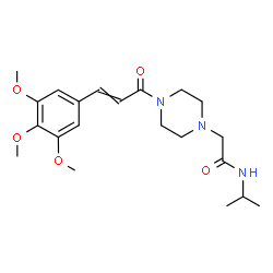ChemSpider 2D Image | cinpropazide | C21H31N3O5