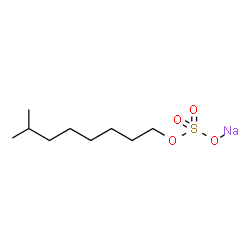 ChemSpider 2D Image | Sodium 7-methyloctyl sulfate | C9H19NaO4S