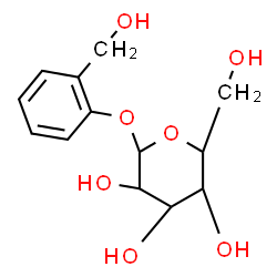 ChemSpider 2D Image | 2-(Hydroxymethyl)phenyl hexopyranoside | C13H18O7