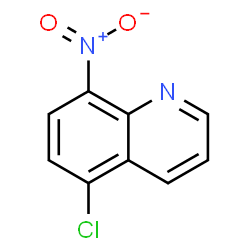 ChemSpider 2D Image | 5-Chloro-8-nitroquinoline | C9H5ClN2O2