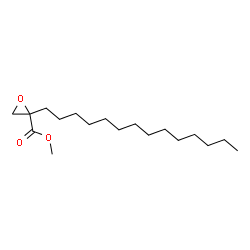 ChemSpider 2D Image | Methyl 2-tetradecyl-2-oxiranecarboxylate | C18H34O3