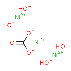 ChemSpider 2D Image | Nickel(2+) carbonate hydroxide (3:1:4) | CH4Ni3O7