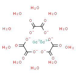 ChemSpider 2D Image | Gadolinium ethanedioate hydrate (2:3:10) | C6H20Gd2O22