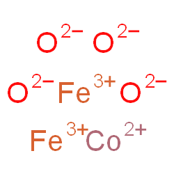 ChemSpider 2D Image | cobaltous;diferric;oxygen(2-) | CoFe2O4