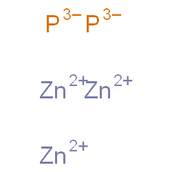 ChemSpider 2D Image | trizinc;phosphorus(3-) | P2Zn3