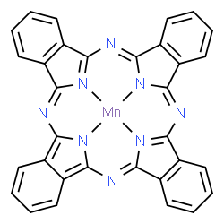 ChemSpider 2D Image | [29H,31H-Phthalocyaninato(2-)-kappa~4~N~29~,N~30~,N~31~,N~32~]manganese | C32H16MnN8