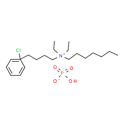ChemSpider 2D Image | CSID:21245141 | C21H39ClNO4P