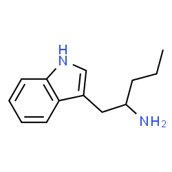 ChemSpider 2D Image | 1-(1H-Indol-3-yl)-2-pentanamine | C13H18N2