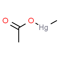 ChemSpider 2D Image | Methylmercury acetate | C3H6HgO2