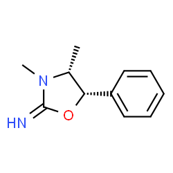 ChemSpider 2D Image | (4R,5S)-3,4-Dimethyl-5-phenyl-1,3-oxazolidin-2-imine | C11H14N2O
