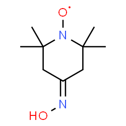 ChemSpider 2D Image | [4-(Hydroxyimino)-2,2,6,6-tetramethyl-1-piperidinyl]oxidanyl | C9H17N2O2
