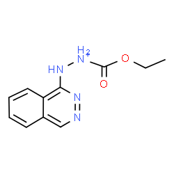 ChemSpider 2D Image | ethoxycarbonyl-(phthalazin-1-ylamino)ammonium | C11H13N4O2
