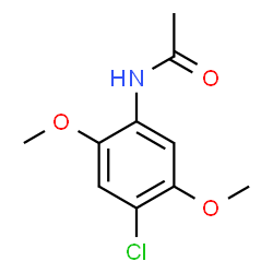 ChemSpider 2D Image | N-(4-Chloro-2,5-dimethoxyphenyl)acetamide | C10H12ClNO3