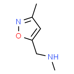 ChemSpider 2D Image | N,3-Dimethyl-5-isoxazolemethanamine | C6H10N2O