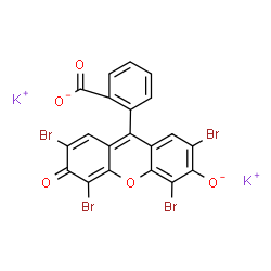 ChemSpider 2D Image | ACID RED 87 POTASSIUM | C20H6Br4K2O5