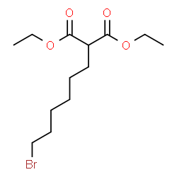 ChemSpider 2D Image | Diethyl (6-bromohexyl)malonate | C13H23BrO4