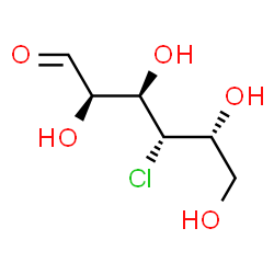 ChemSpider 2D Image | 4-chloro-4-deoxygalactose | C6H11ClO5