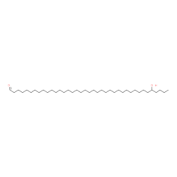 ChemSpider 2D Image | 35-Hydroxynonatriacontanal | C39H78O2